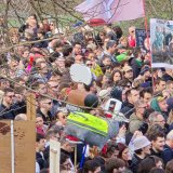Veteran Stanić na protestu: Spremni smo i da poginemo za studente 5