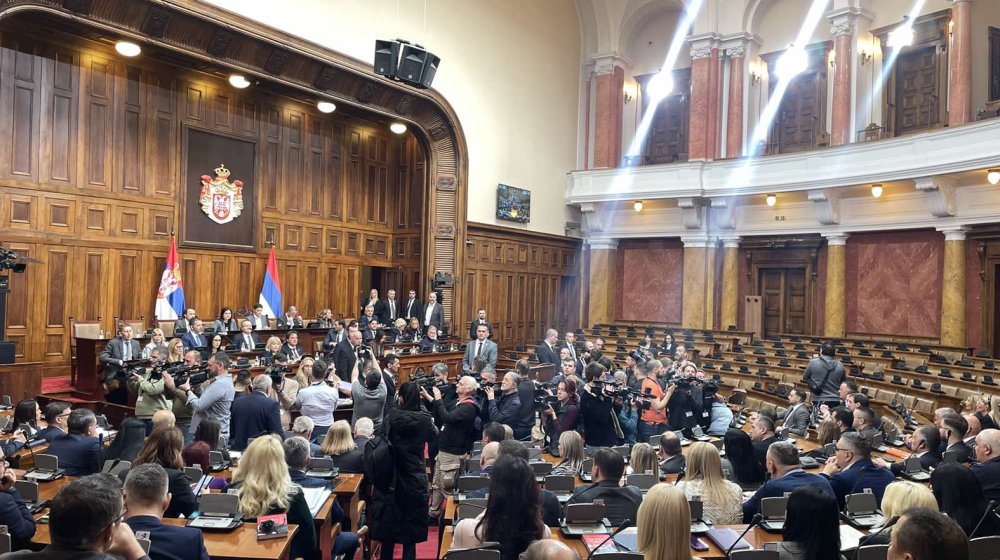 Danas nastavak sednice Skupštine Srbije 1