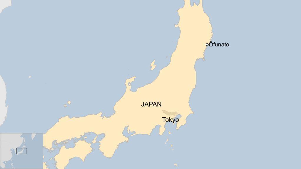 Najveći požar u Japanu poslednjih decenija, evakuisane hiljade ljudi 2 mapa Japan