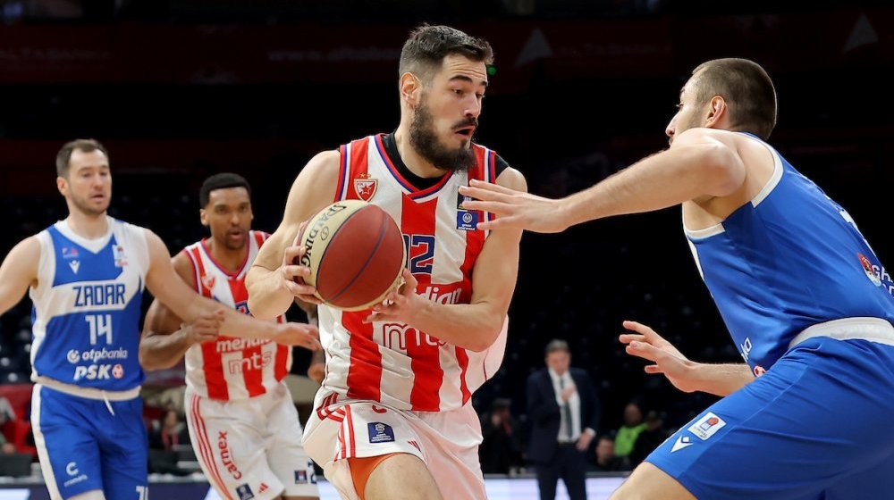 Crvena zvezda pobedila Zadar, meč prelomljen u poslednjoj četvrtini 1