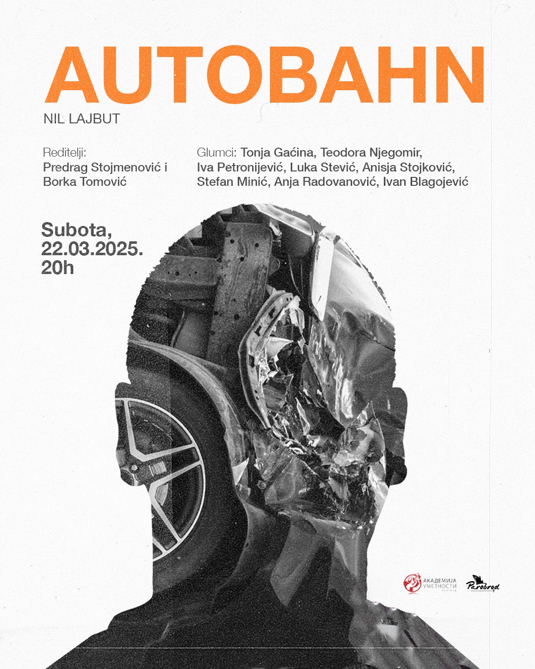 Predstava „Autobahn" u UK Parobrod 22. marta 2 Predstava „Autobahn" u UK Parobrod 22. marta 1