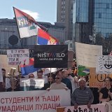 Protestna šetnja od Palate pravde do MUP-a: I u Kragujevcu protest „Kampanja nasilja mora da stane” na poziv Slobodnog univerziteta 7