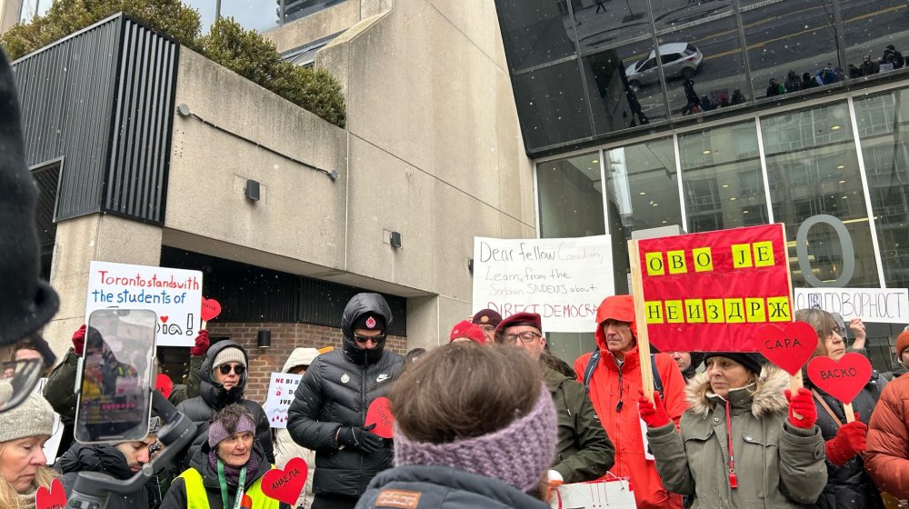"I mi se majemo", "Ajmo edikt iz Niš", "Kome još nije jasno da su studenti pobedili": Dijaspora u Kanadi snažno uz studente 1