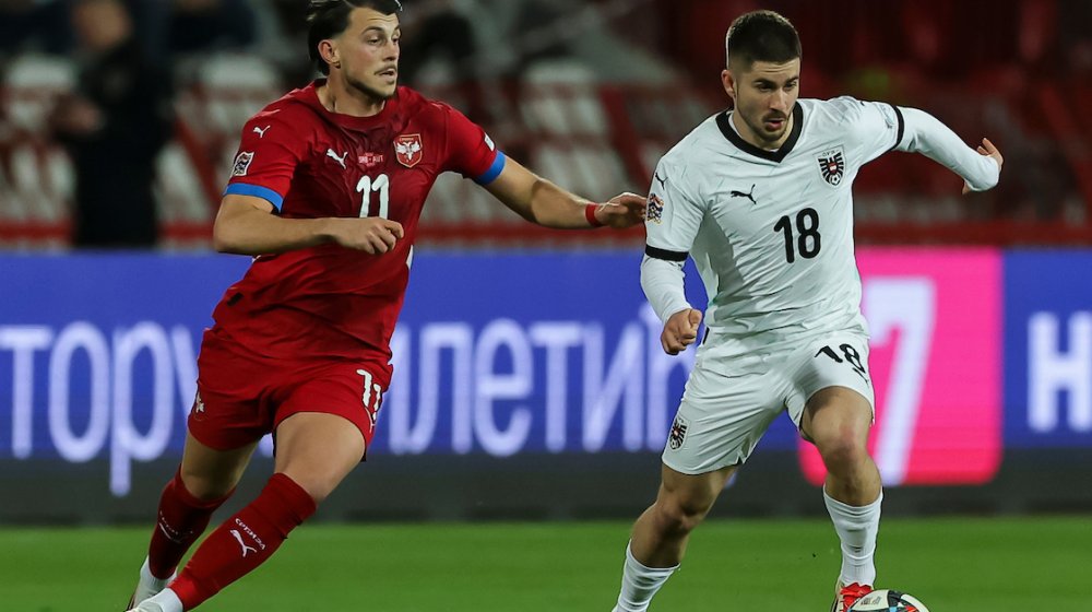 Srbija pobedila Austriju i ostala u najboljoj diviziji Lige nacija 1