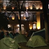 studenti ispred Predsedništva