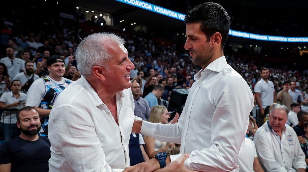 Željko Obradović i Novak Đoković