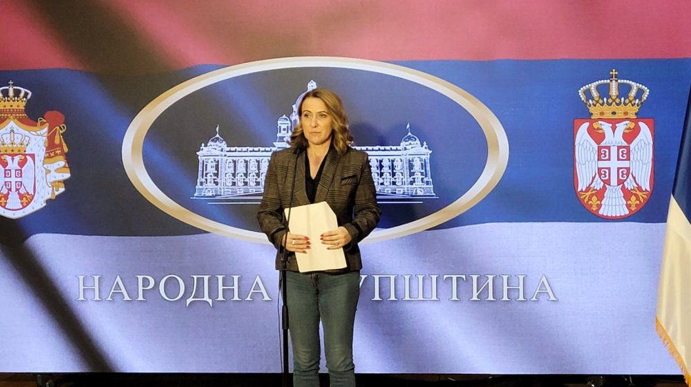 Paunović: Zabranjeno je unošenje hrane i pića u Skupštinu 1