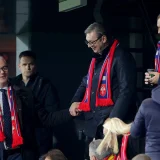 Dejan Tomašević, Aleksandar Vučić i Milorad Dodik