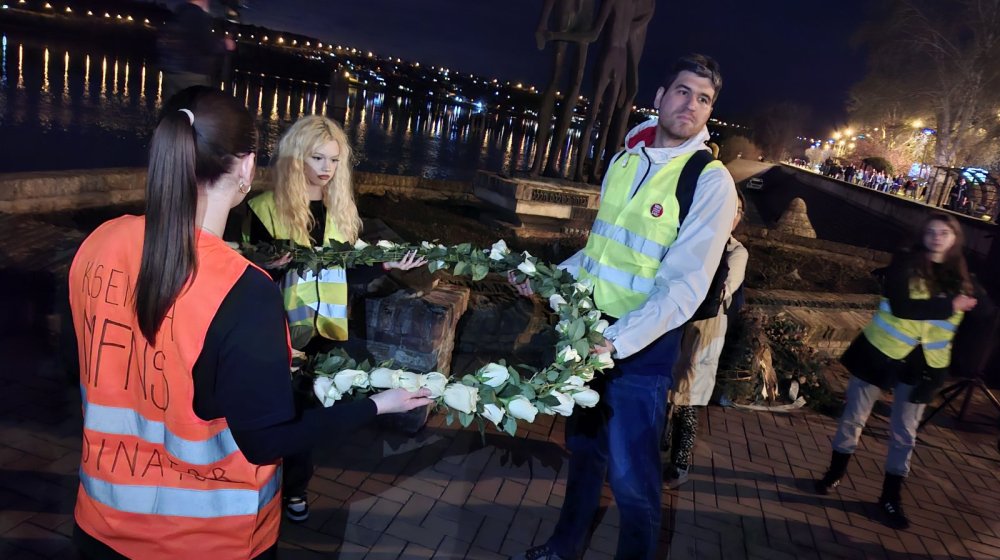 Studentski protest protiv korupcije: Sećanje na 23 žrtve, traži se Srbija pravde (VIDEO) 1