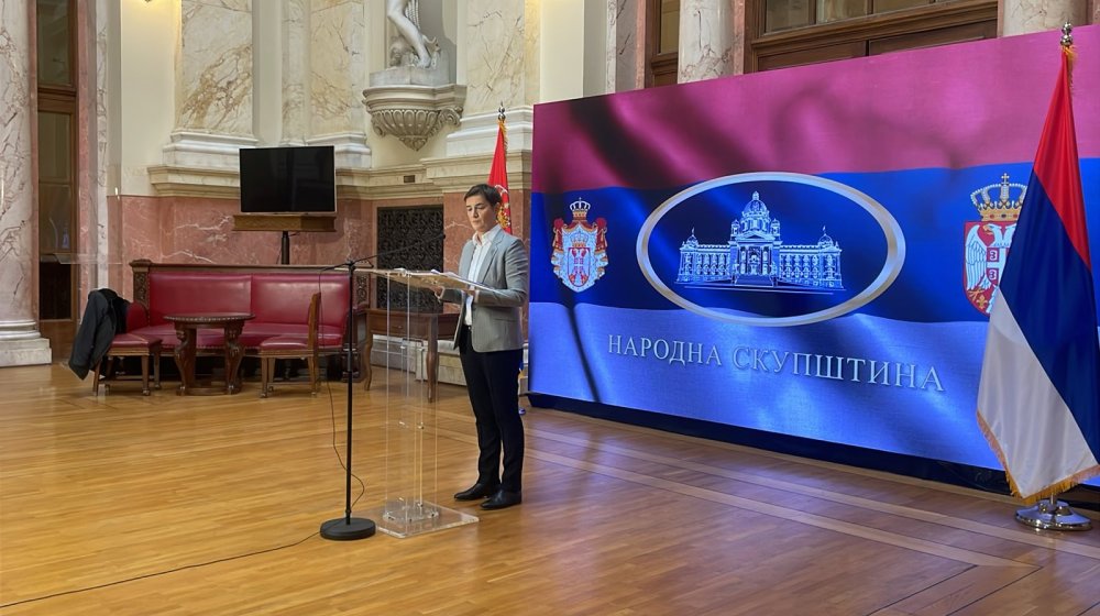 "To je poziv na obojenu revoluciju": Brnabić o izveštaju Radne grupe o ispunjenosti prva tri zahteva studenata 1