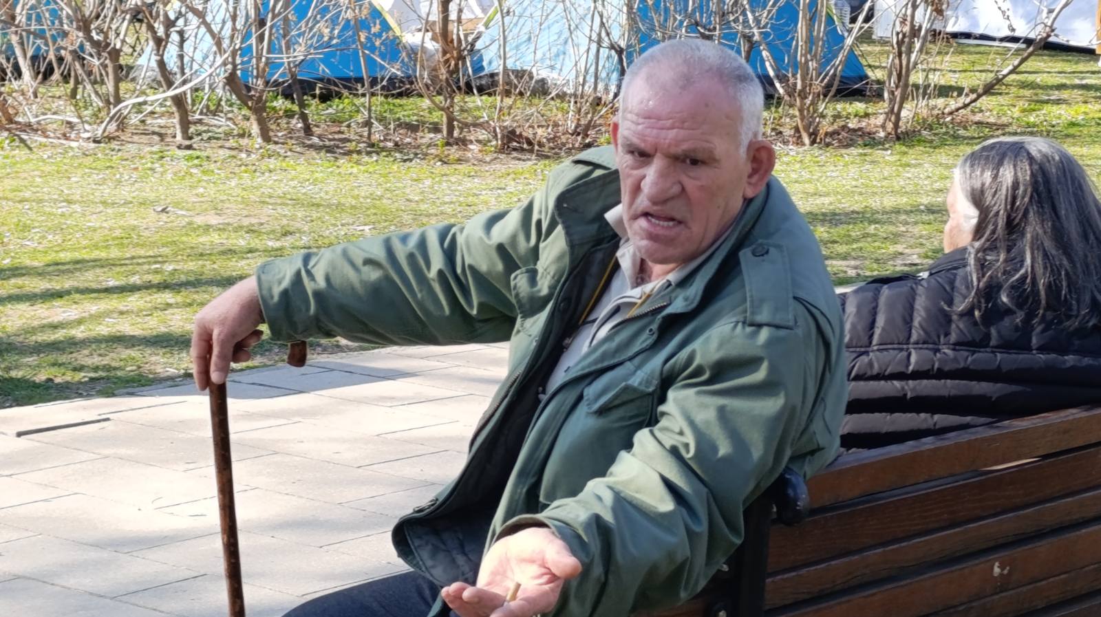 "Svadba na Pavlovićev način": Reporter Danasa ispred Predsedništva u kampu studenata koji "samo hoće da uče" (FOTO) 10