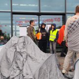 Studenti blokiraju RTV: Na televiziji se puštaju filmovi, a na radiju muzika (FOTO) 5