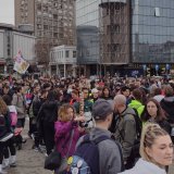 Iz centra u centar, marš od 140 kilometara: Kragujevčani ispraćaju pešake za Beograd 10