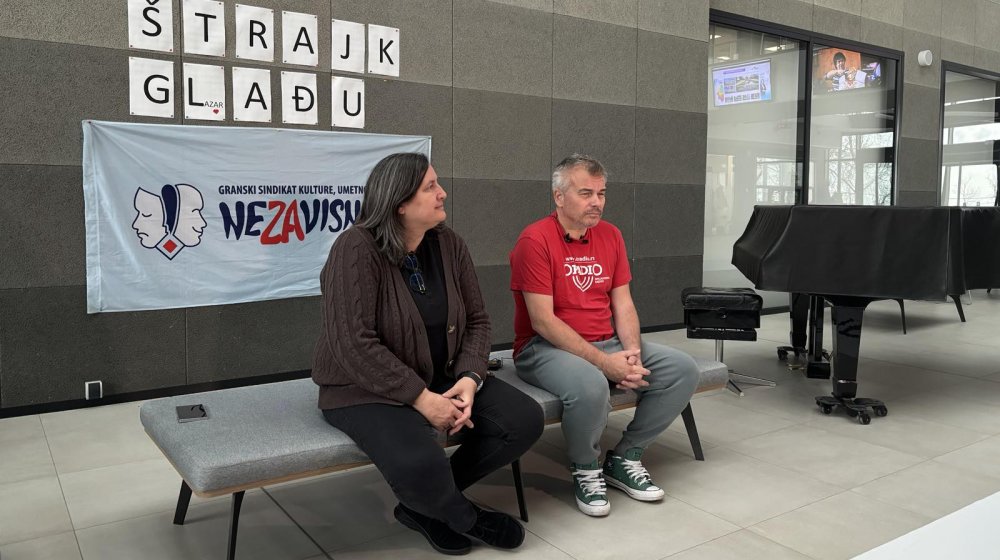 Šper prekinuo štrajk glađu, centrala sindikata Nezavisnost nastavlja pritisak na rukovodstvo RTV-a da ispuni zahteve 1