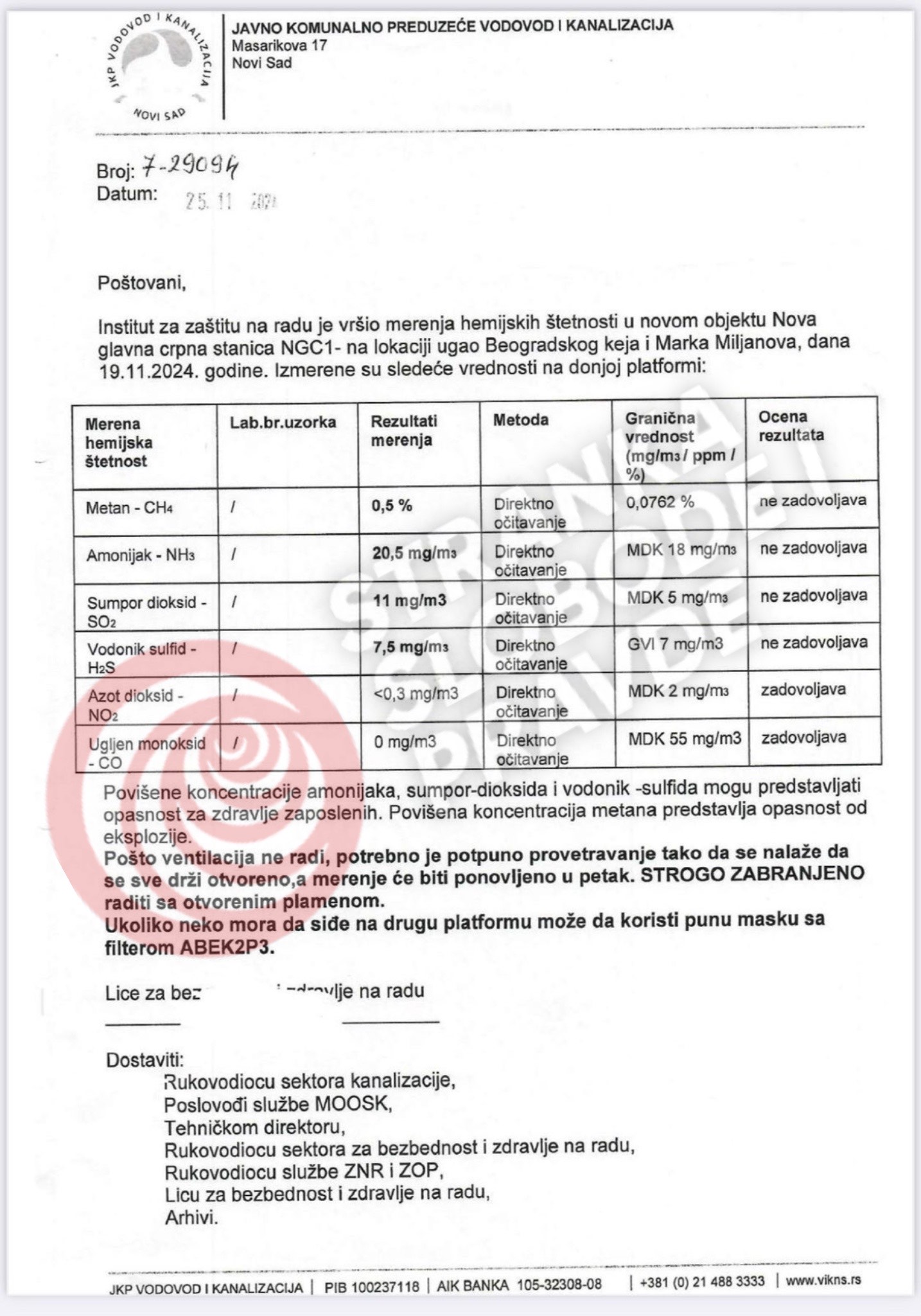 Marinika Tepić: Glavna crpna stanica u Novom Sadu može da eksplodira i uskoro će biti zatvorena i konzervirana 3 Marinika Tepić: Glavna crpna stanica u Novom Sadu može da eksplodira i uskoro će biti zatvorena i konzervirana 3