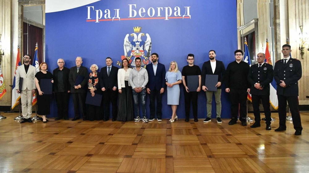 Uručene nagrade grada Beograda "Despot Stefan Lazarević" i "Svetislav Stojanović" 1