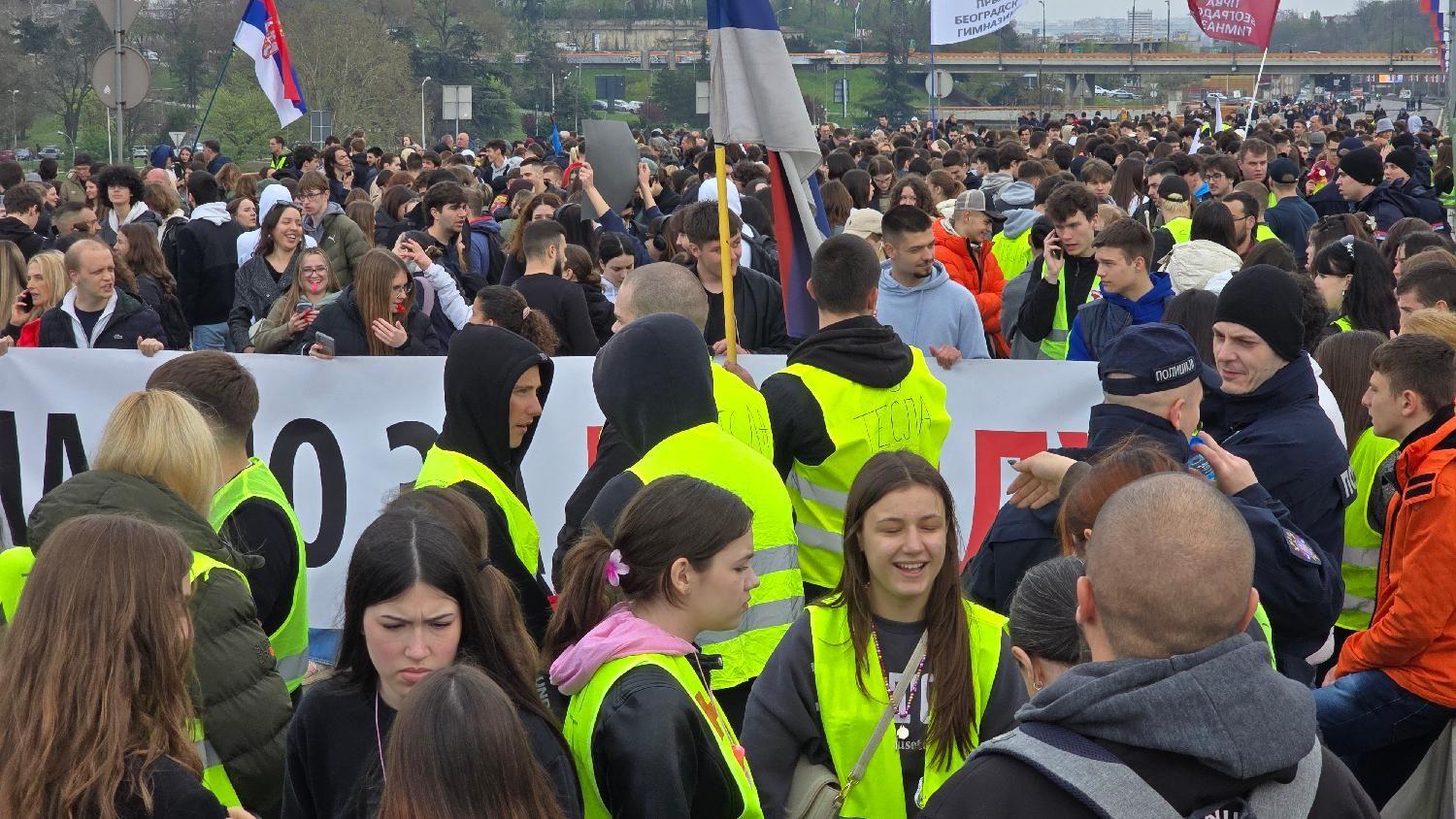 studenti 1. april 2025.