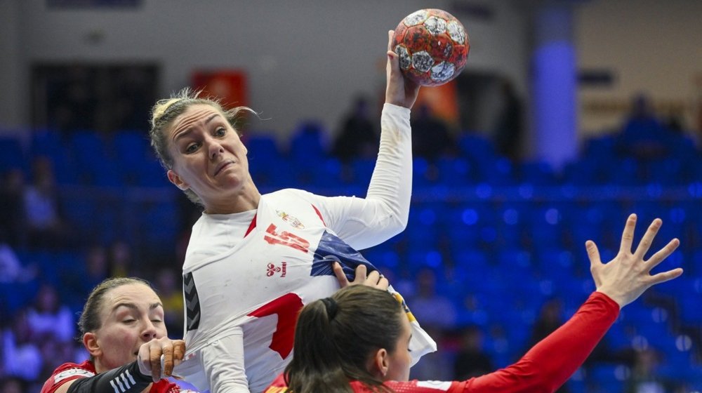 Rukometašice Srbije odigrale nerešeno sa Slovenijom u prvom meču baraža za Svetsko prvenstvo 1