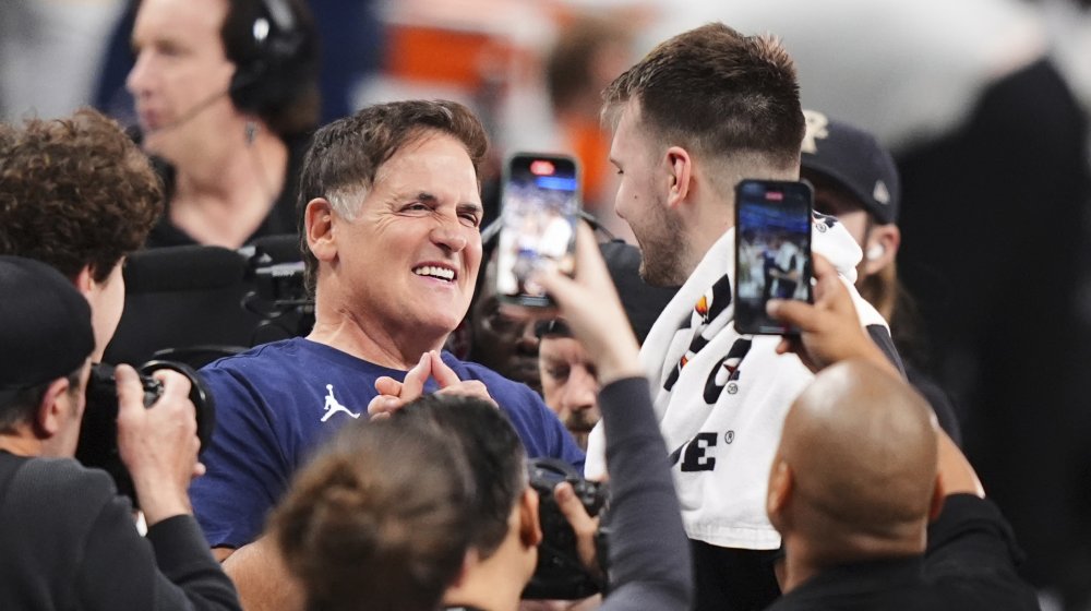 Mark Kjuban i Luka Dončić