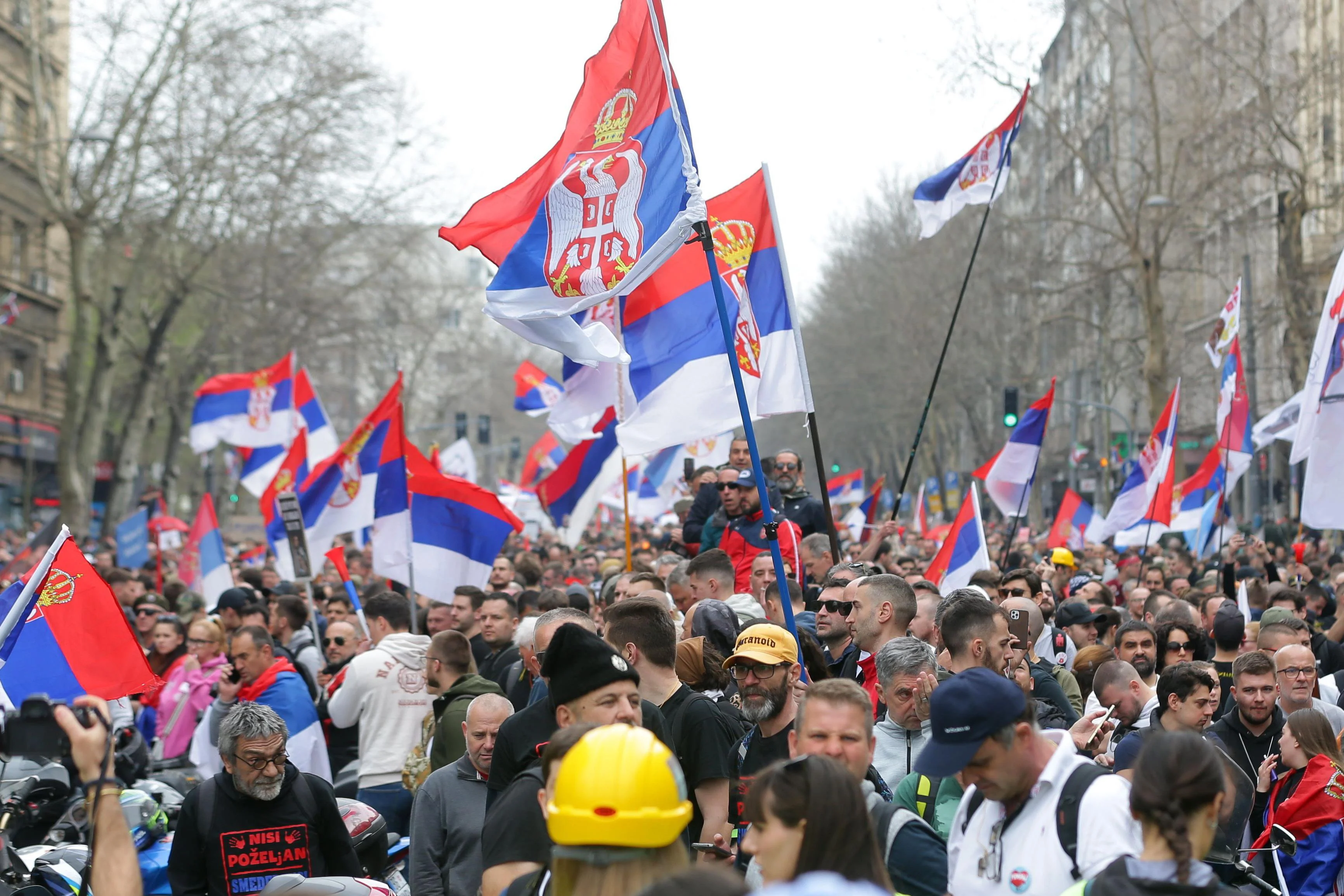 Stigao i šesti zahtev studenata 1 Protest u Beogradu 15. marta 2025.