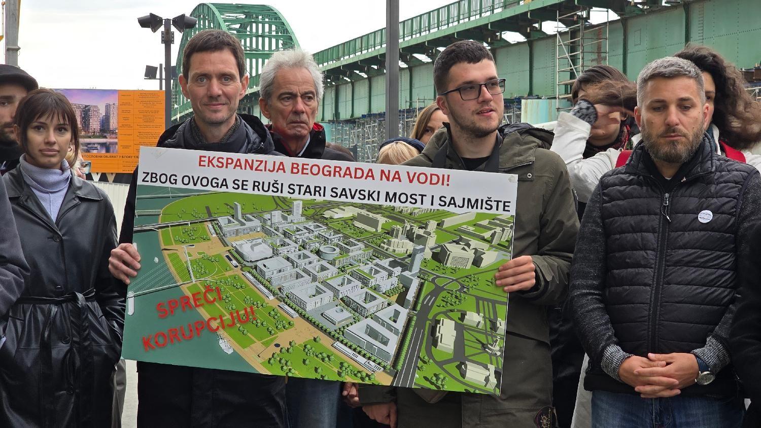 stari savski most, uklanjanje starog savskog mosta