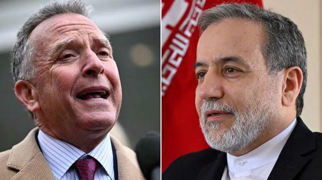 Amerika i Iran održali 'konstruktivnu' prvu rundu nuklearnih pregovora 1 Američki izaslanik Stiv Vitkof (levo) i iranski ministar spoljnih poslova Abas Aragči