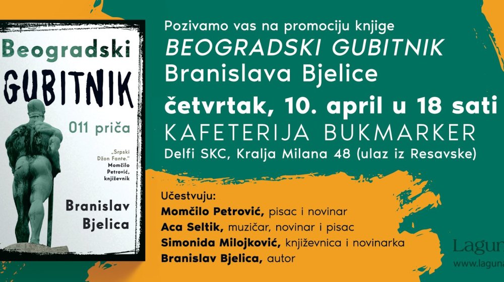 Beograd između pobednika i gubitnika: Promocija knjige priča Branislava Bjelice o svakodnevnim junacima prestonice 1
