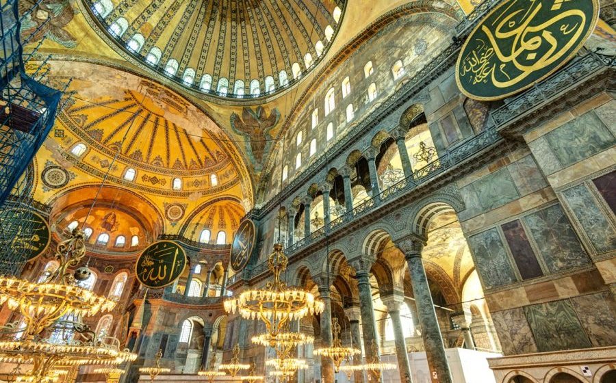 Restauriranje kupole Aja Sofije 1