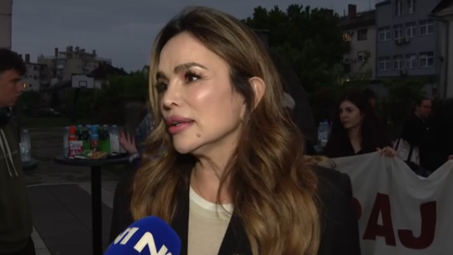 Severina na dočeku srpskih studenata u Virovitici: Njihova borba je nešto što nismo videli poslednjih 30 godina 1