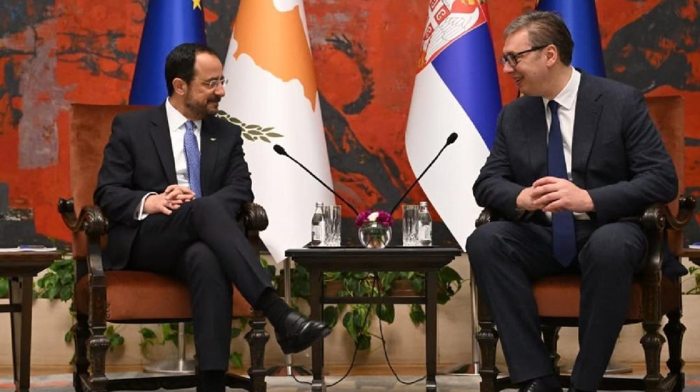 "Vučiću, dragi brate, hvala na gostoprimstvu": Predsednik Kipra sa Vučićem o saradnji dve zemlje 1