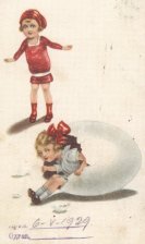 Uskršnje čestitke i razglednice NMŠ Kragujevac 07 Jaje, zec, cveće, pilići, detelina sa četiri lista simbola uskrsnuća, rađanja i buđenja proleća: Običaj koji je nestao - uskršnje čestitke, razglednice i fotografije (FOTO) 7