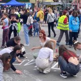 'Onlajn nije rešenje': 16 minuta tišine i blokada raskrsnice za početak protesta srednjoškolaca u Novom Sadu 5