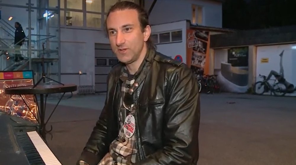 Davide Martelo, italijanski pijanista koji je svirao za studente