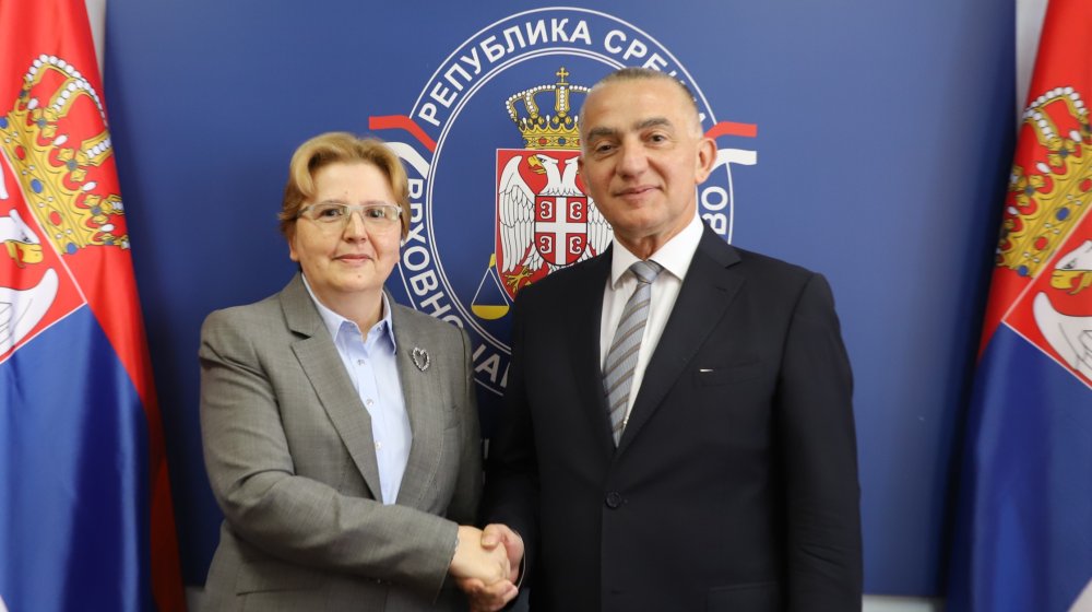 Zagorka Dolovac na razgovoru kod novog ministra pravde 1