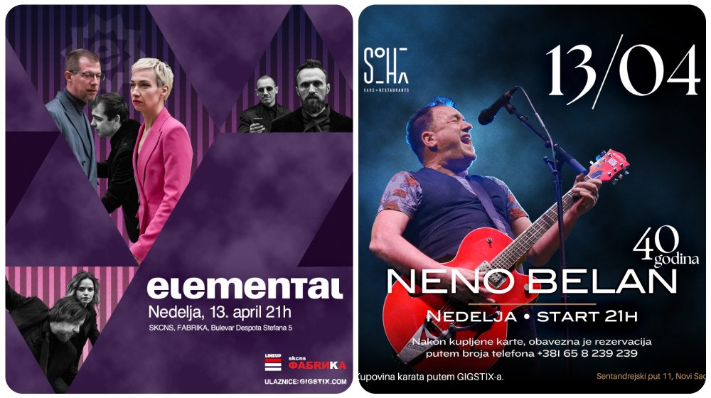 elemental neno belan premešteni koncerti