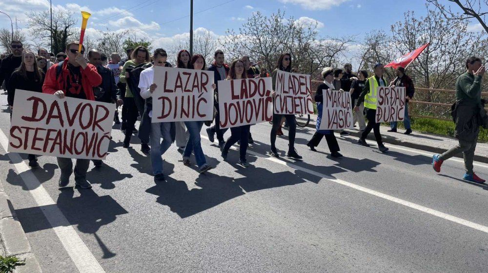 Protest u Novom Sadu zbog pritvorenih aktivista: „Ovo nije slučaj, ovo je politički progon“ 1
