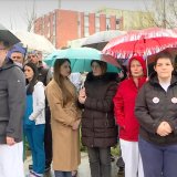 Medicinski radnici Valjeva podržali studente