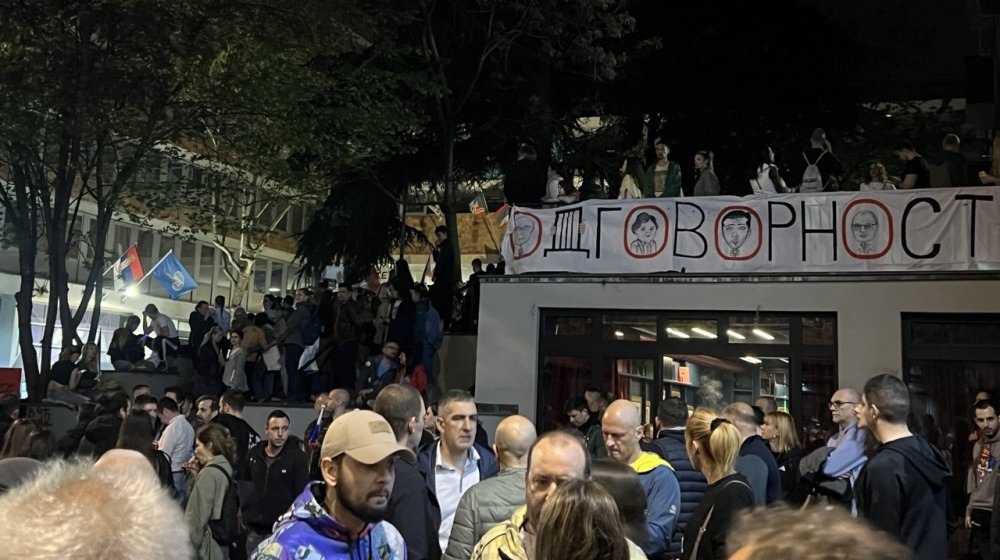 Studenti u blokadi objavili: Vaskrs ćemo dočekati ispred Radio-televizije Srbije 1