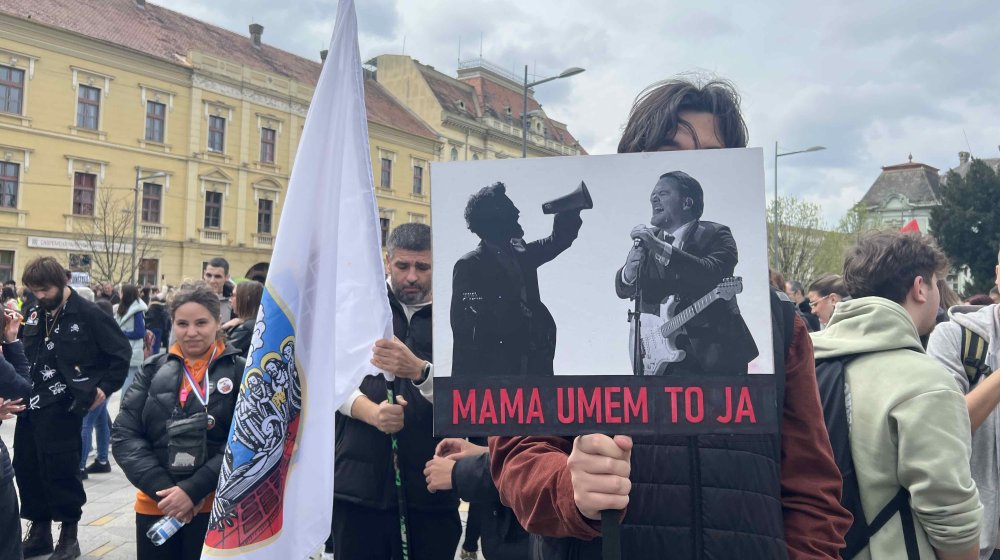 Protest studenata u Zrenjaninu: Ništa nije lako, naši zahtevi nisu ispunjeni pet meseci 1