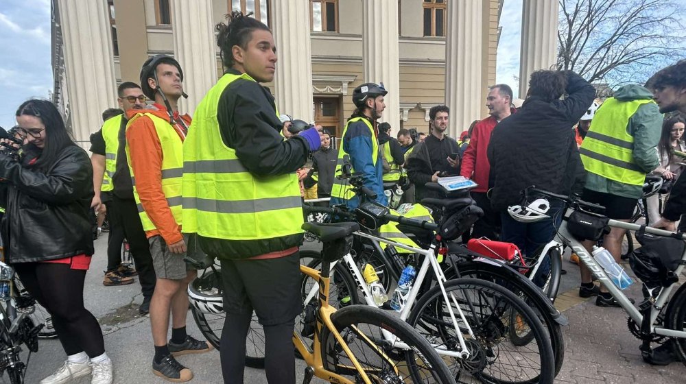 studenti biciklisti dočekani u Subotici