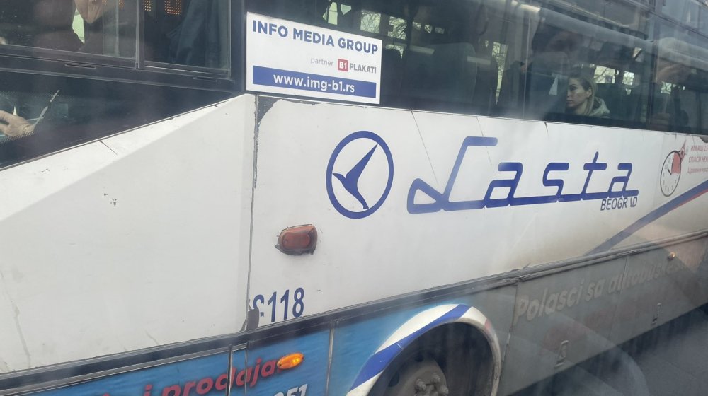 Lasta, autobus