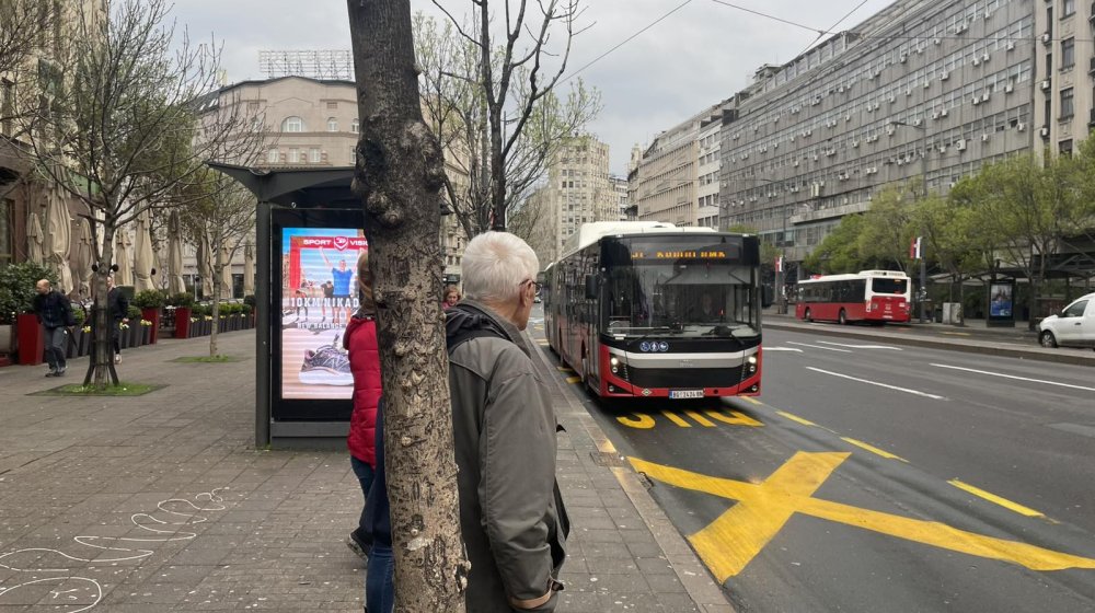 Na beogradskim ulicama samo autobusi, tramvaji i trolejbusi povučeni iz saobraćaja 1
