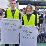 Studenti maratonci iz Novog Sada krenuli za Brisel: "Nobelovci trče počasni krug" 9