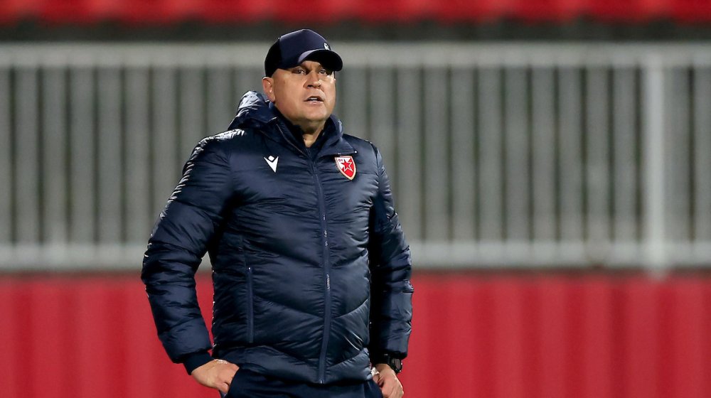 Trener FK Crvena zvezda Vladan Milojević