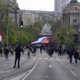 Završen program prvog dana narodnog sabora SNS u centru Beograda: Studenti koji žele da uče dobili zahvalnice, Vučić među okupljenima 3