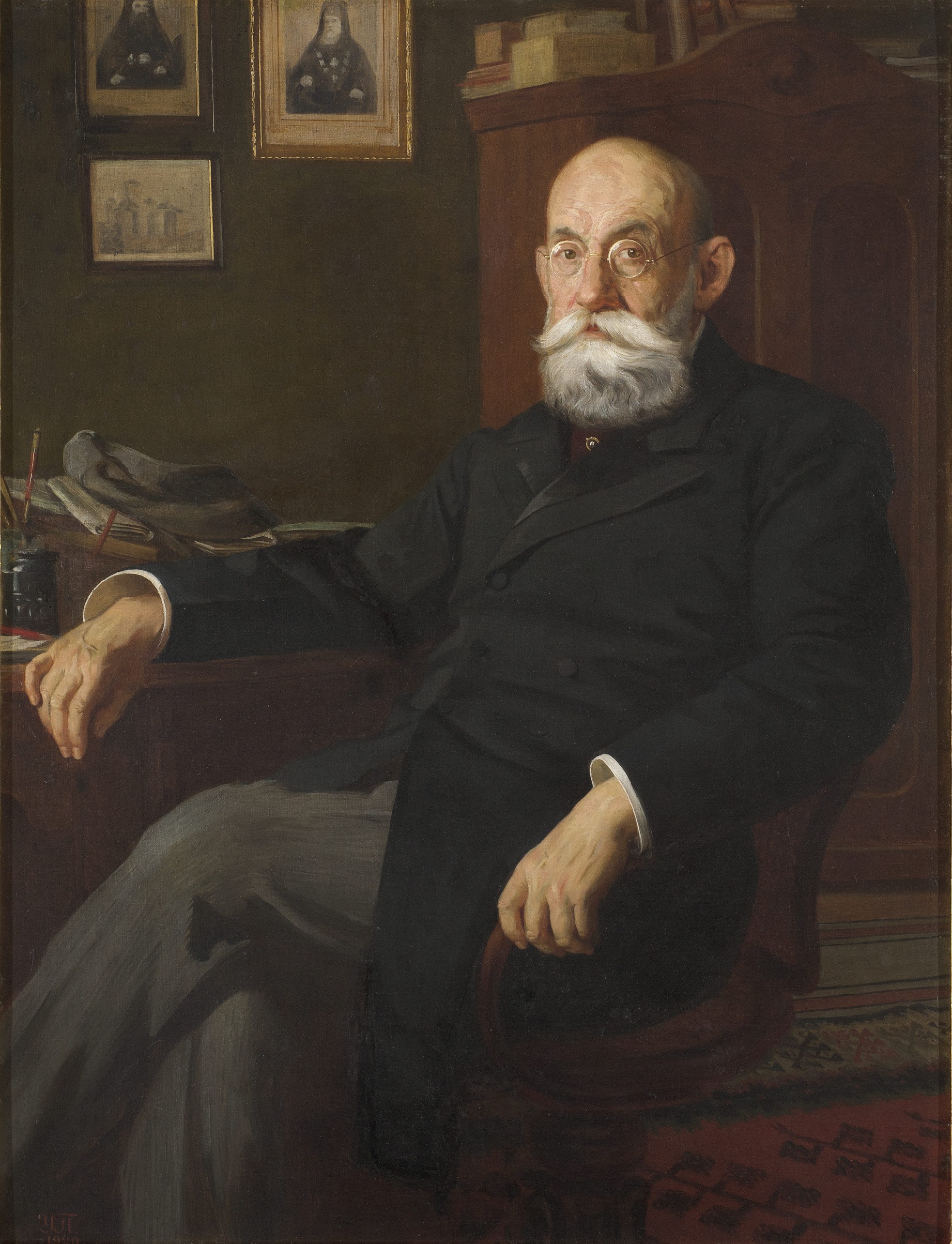 Hroničar društva, kroz likove istaknutih akademika: Izložba Uroš Predić i njegova dela u SANU u Galeriji „Mostovi Balkana” 3