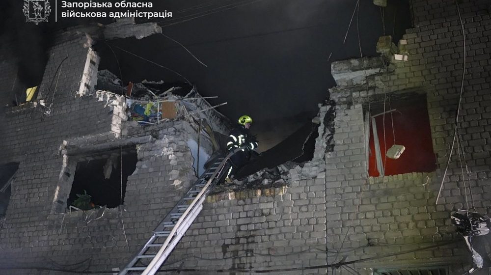 Rusi izveli napad na Zaporožje, pogođene stambene zgrade i obrazovne institucije 1