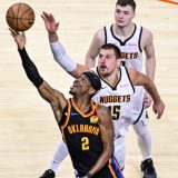 Nikola Jokić i Šej Gildžus-Aleksander, Denver - Oklahoma