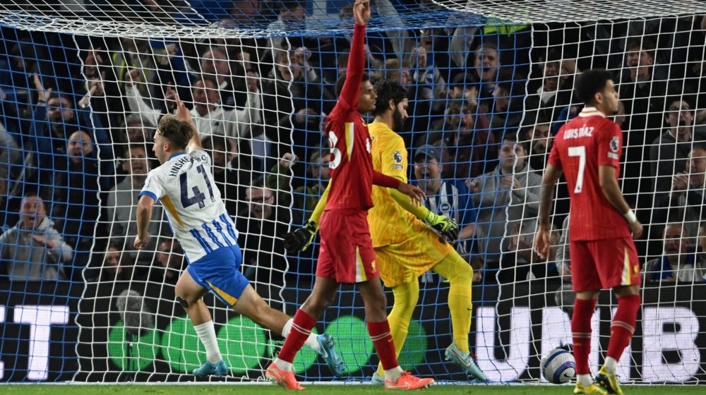 Detalj sa meča Liverpul - Brajton