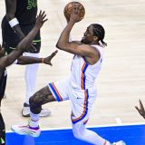 Detalj sa meča Oklahoma - Minesota